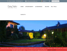 Tablet Screenshot of cascinacrocefisso.com